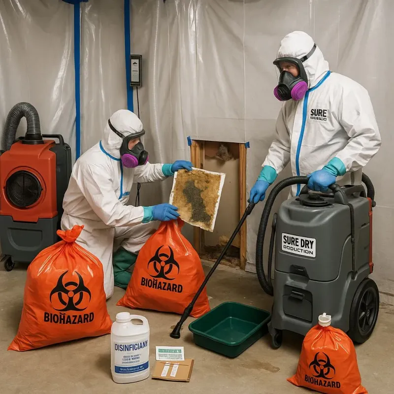 Contaminated Water Handling Protocols process in Pickens, SC